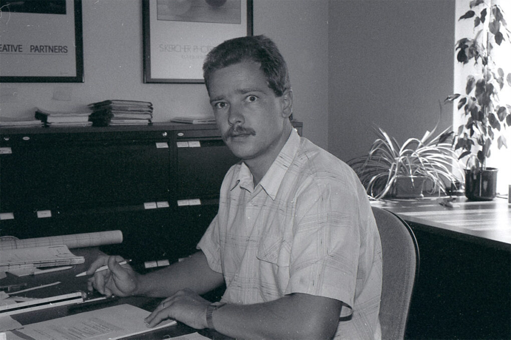 Portraitbild René Hert von 1988
